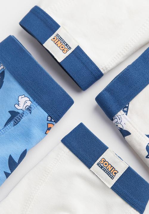 H&M - 5-Pack boxer shorts - blue/sonic the hedgehog