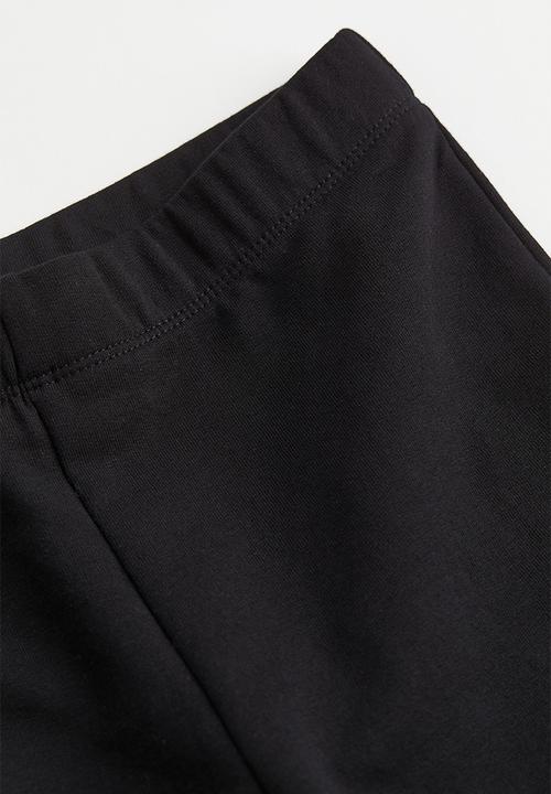 H&M - Flared leggings - black