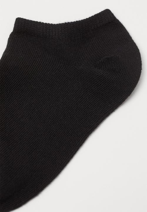 H&M - 7-Pack trainer socks - black