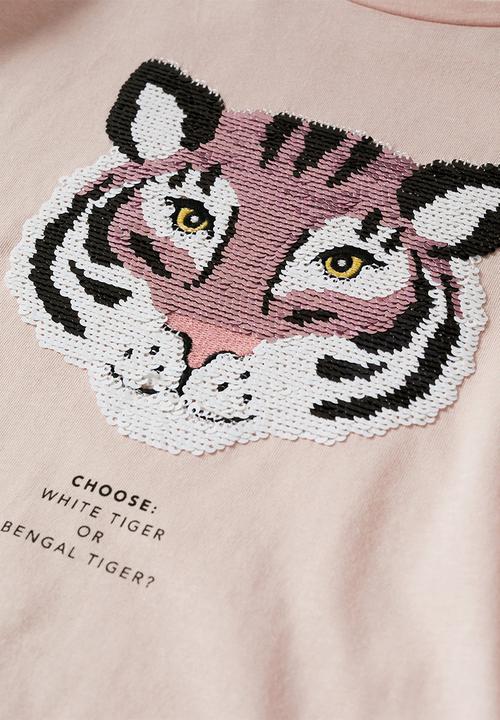 MANGO - T-shirt lolly - pink