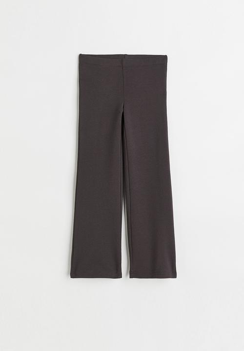 H&M - Flared leggings - dark grey
