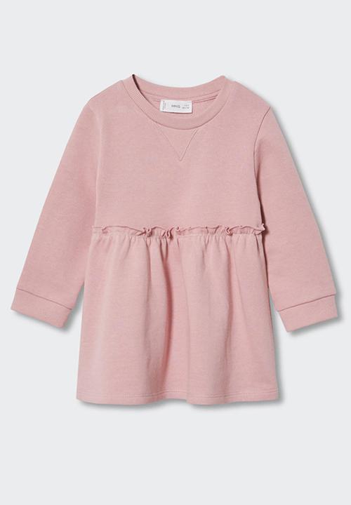 MANGO - Dress  jupiter - pink