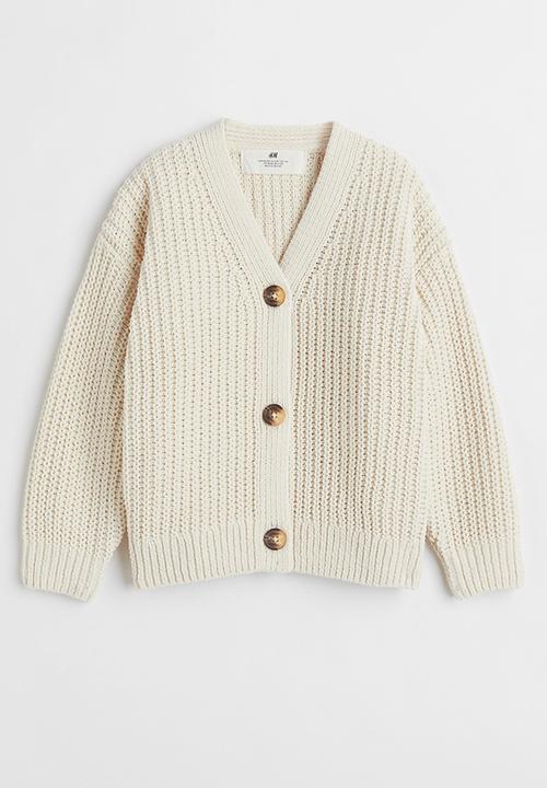 H&M - Oversized cardigan - light beige