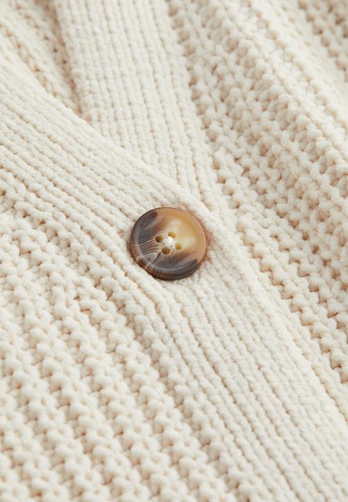 H&M - Oversized cardigan - light beige