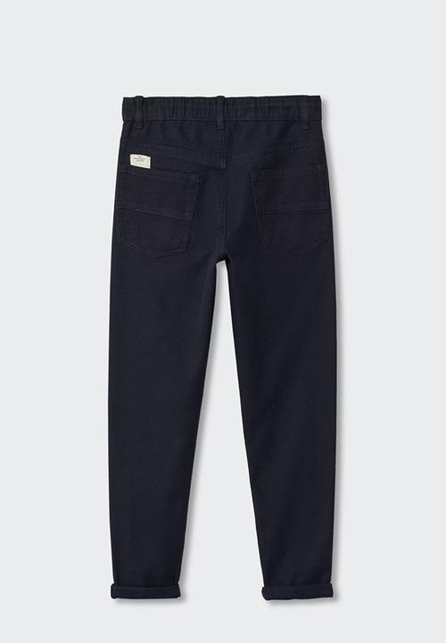 MANGO - Trousers lugano - navy
