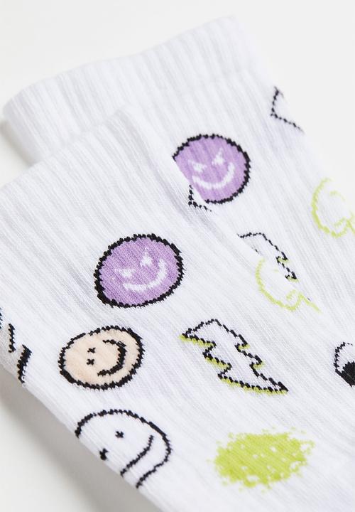 H&M - Socks - white