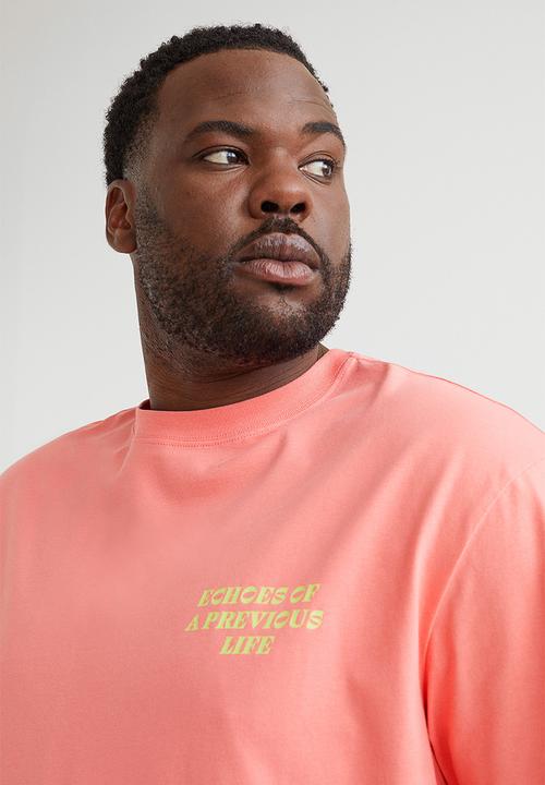 H&M - Relaxed fit cotton T-shirt - pink/echoes