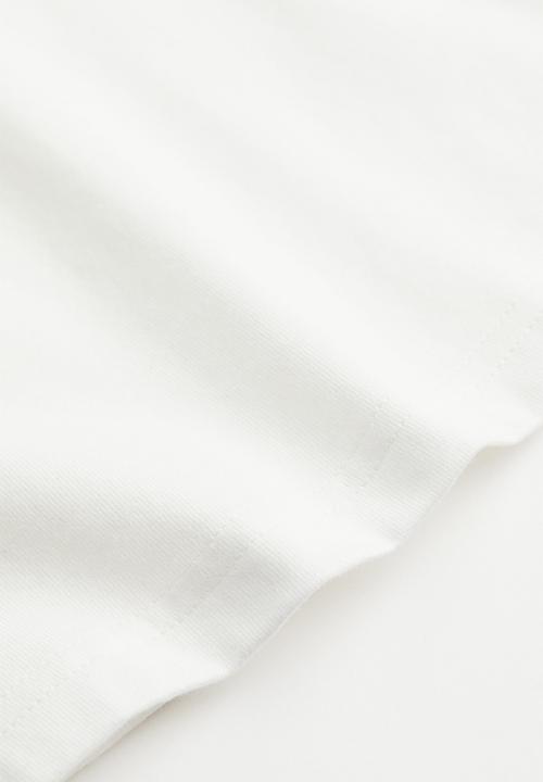 H&M - Boxy T-shirt - white
