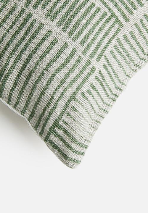 Hertex Fabrics - Kitenge cushion cover-Aloe