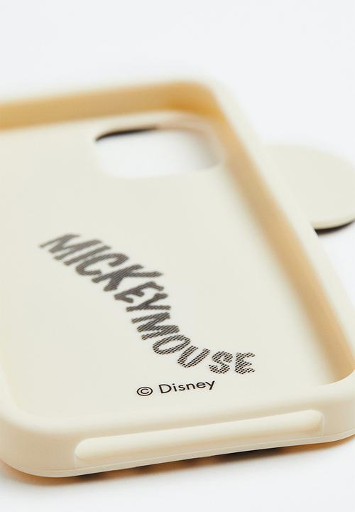H&M - Iphone case - cream/mickey mouse