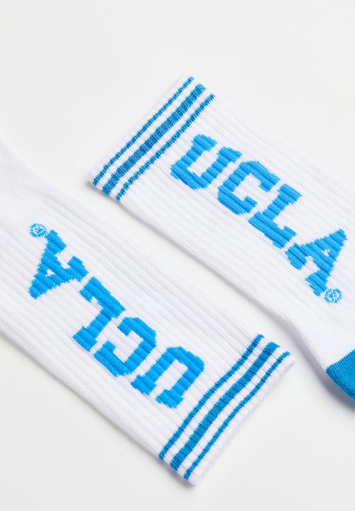H&M - Motif-detail socks - white/ucla