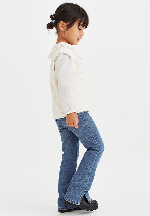 H&M - Flare fit jeans - dark denim blue
