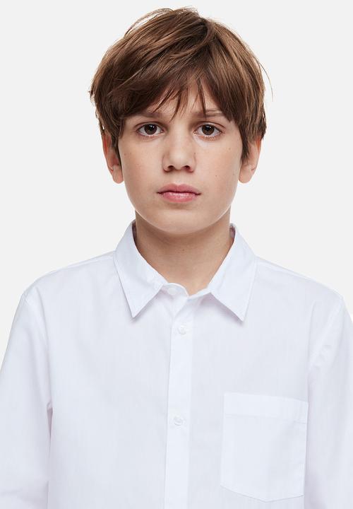 H&M - Easy-iron shirt - white