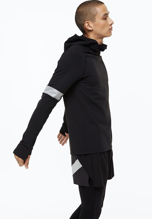 H&M - Running hoodie - black