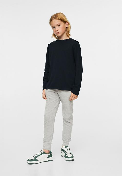 MANGO - T-shirt basicat - navy