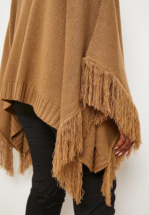 edit Plus - Poncho - camel