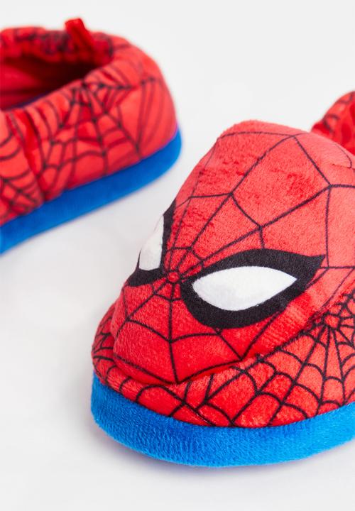 H&M - Soft slippers - red/spider-man