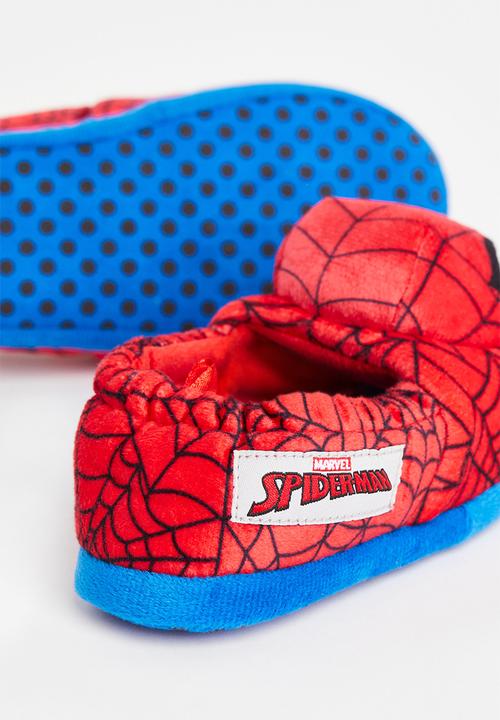 H&M - Soft slippers - red/spider-man