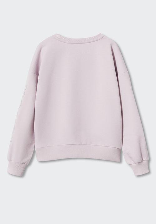 MANGO - Sweatshirt  mickey - light pink