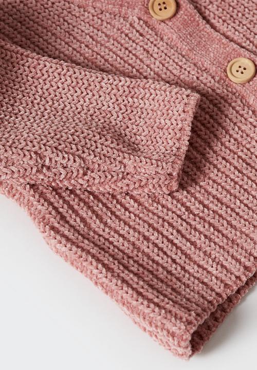 MANGO - Cardigan  souffleb - light pink