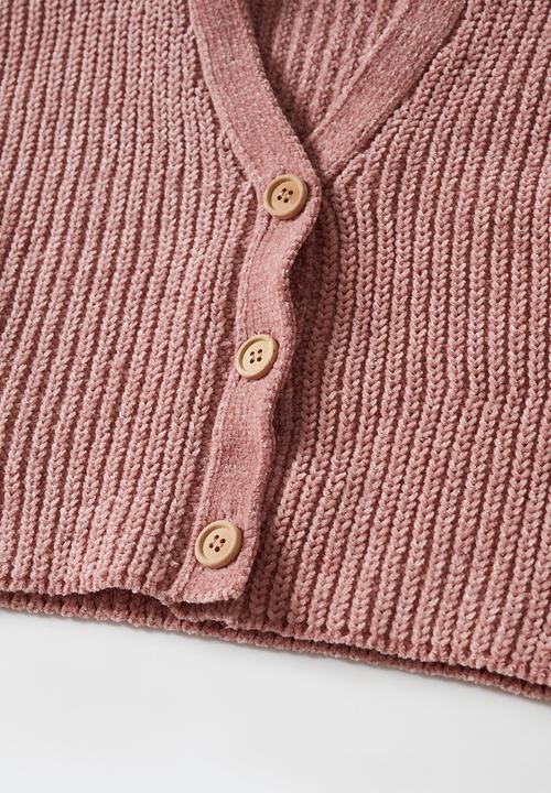 MANGO - Cardigan  souffleb - light pink