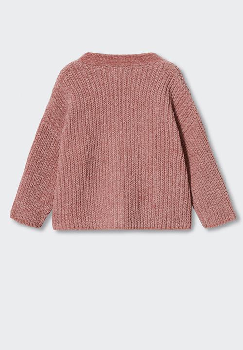 MANGO - Cardigan  souffleb - light pink