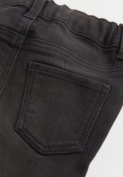 H&M - Comfort stretch skinny fit jeans - black