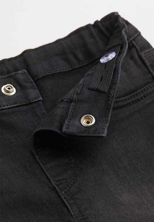 H&M - Comfort stretch skinny fit jeans - black