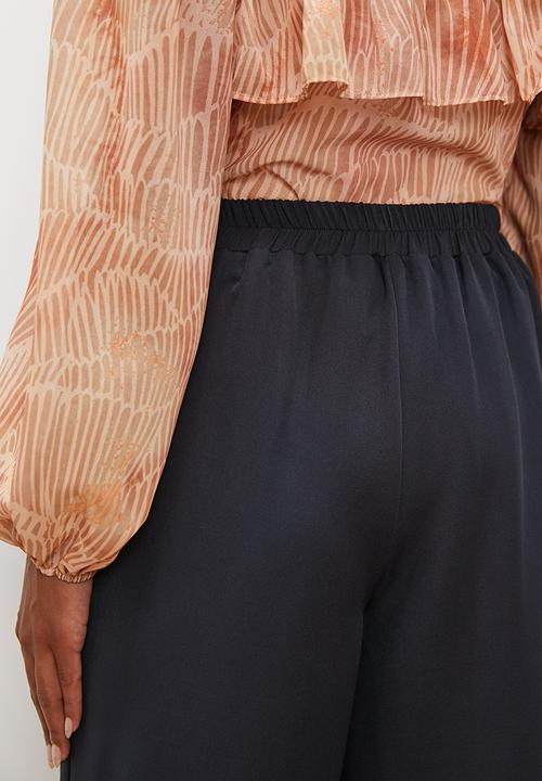 edit - Classic tapered trouser - ink