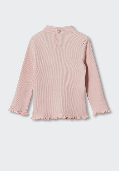 MANGO - T-shirt turbob - pink