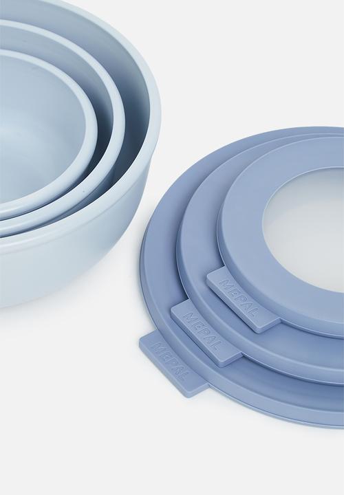 Mepal - Cirqula 3 Piece Set (350ml+750ml+1.25L) - Nordic Blue