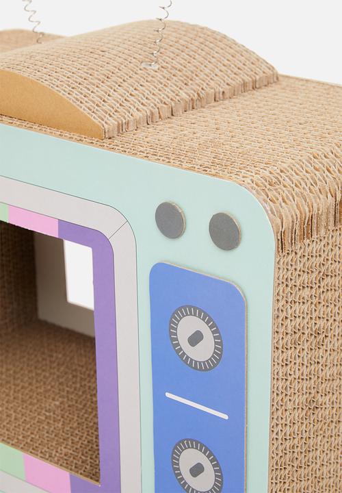 Pet Collection - Tv cat scratcher - multi 