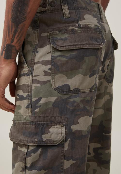 Cotton On - Tactical cargo pant - cargo camo