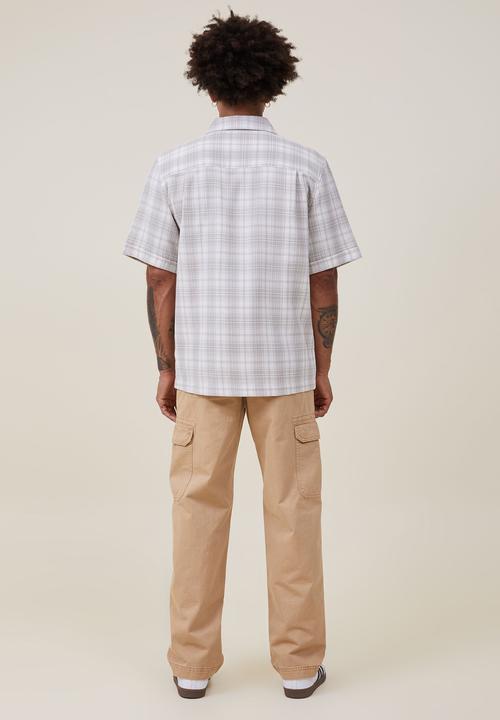 Cotton On - Tactical cargo pant - vintage mustard twill