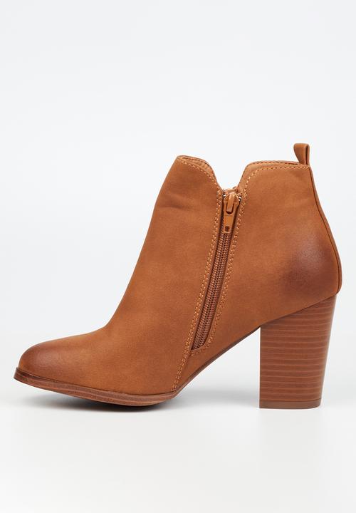 Miss Black - Ahlam1 ankle boot - tan