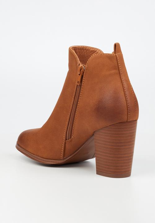 Miss Black - Ahlam1 ankle boot - tan
