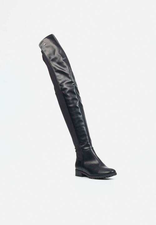Miss Black - Krabi 1 over the knee boot - black