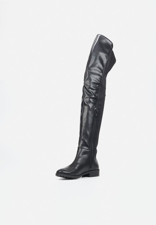 Miss Black - Krabi 1 over the knee boot - black