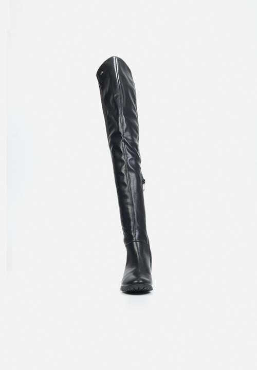 Miss Black - Krabi 1 over the knee boot - black