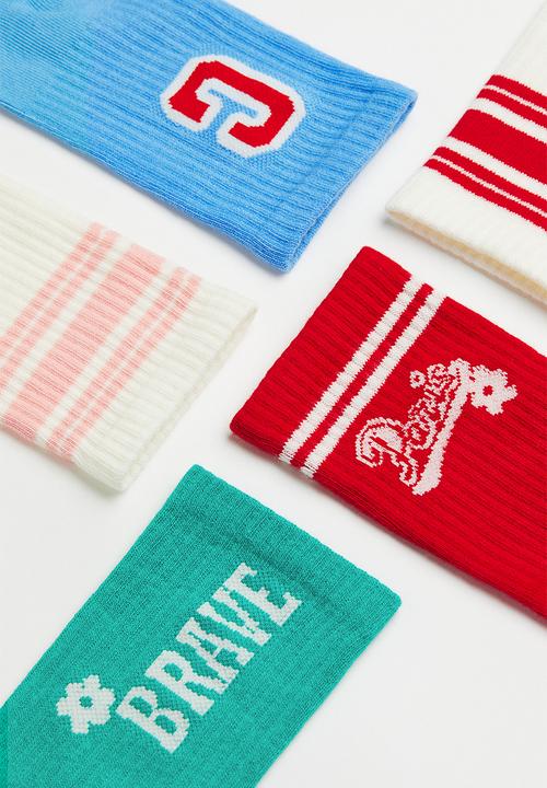 H&M - 5 Pack socks - multi