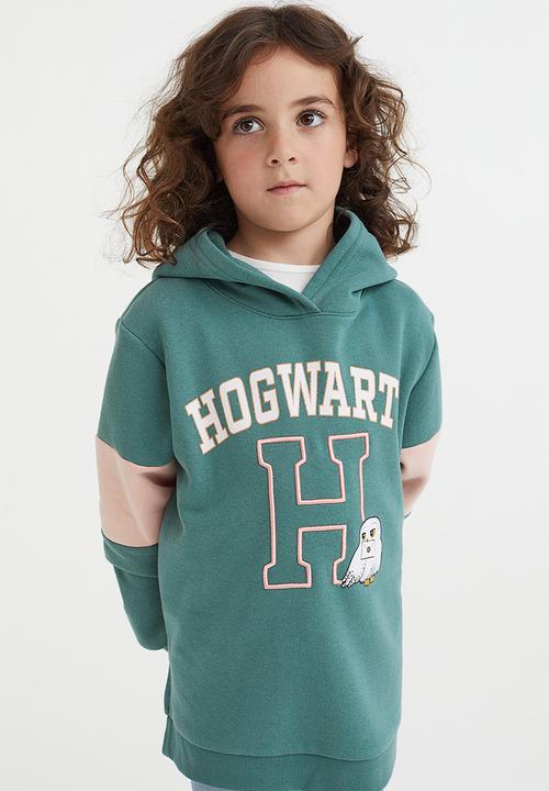 H&M - Printed hoodie - turquoise/harry potter