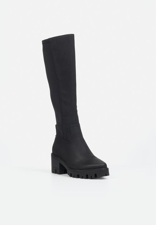 Miss Black - Vixen 2 knee length boot - black