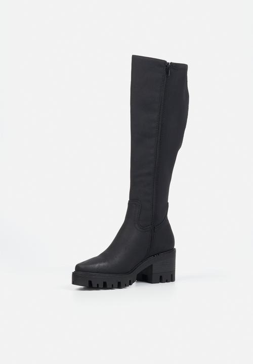 Miss Black - Vixen 2 knee length boot - black