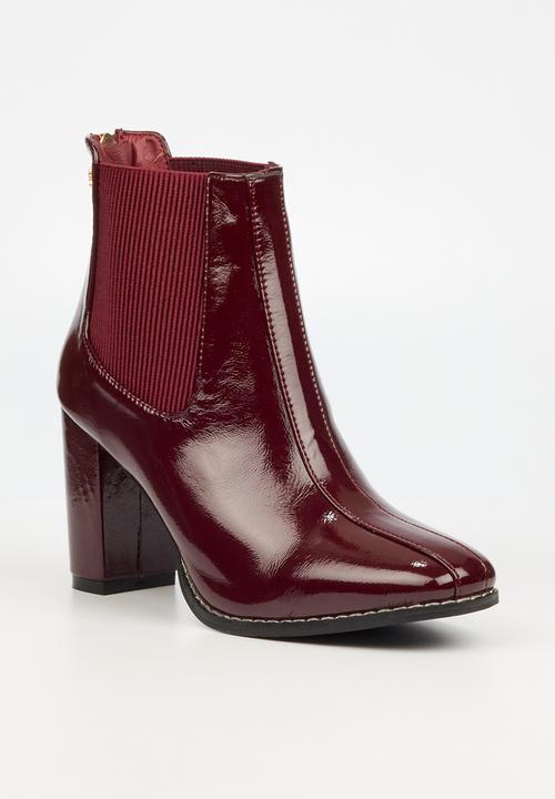 Butterfly Feet - Lilah 1 ankle boot - wine