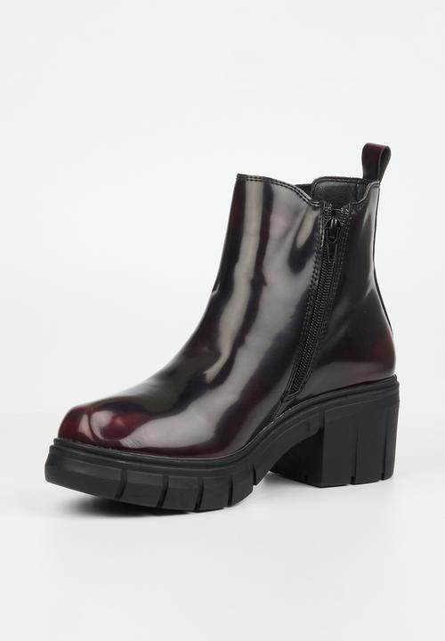 Miss Black - Calypso 1 chelsea boot - oxblood