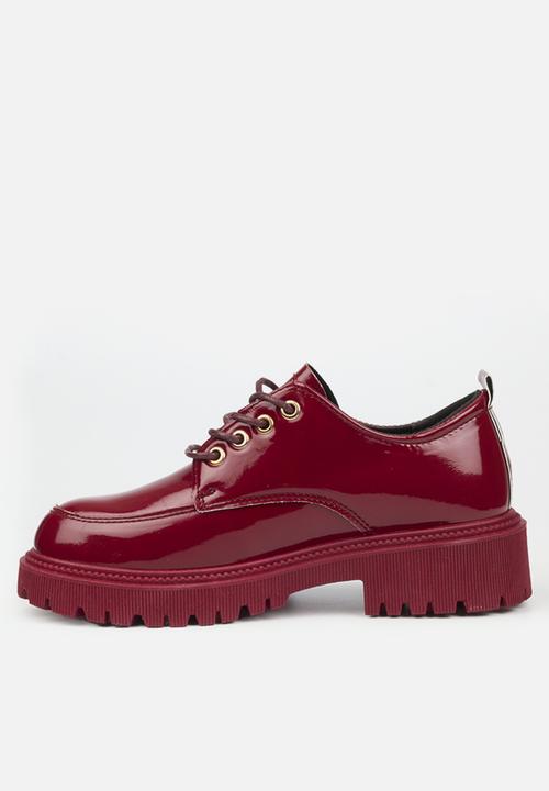 Rock & Co - Chainz4 brouge - burgundy