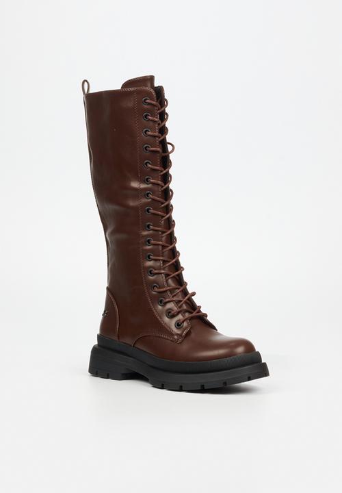 Rock & Co - Police1 boot - chocolate