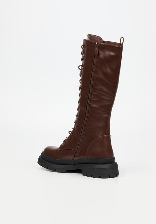 Rock & Co - Police1 boot - chocolate