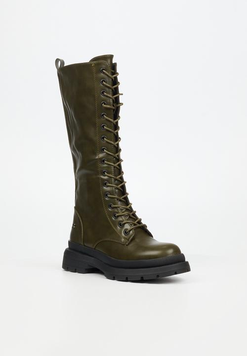 Rock & Co - Police1 boot - olive