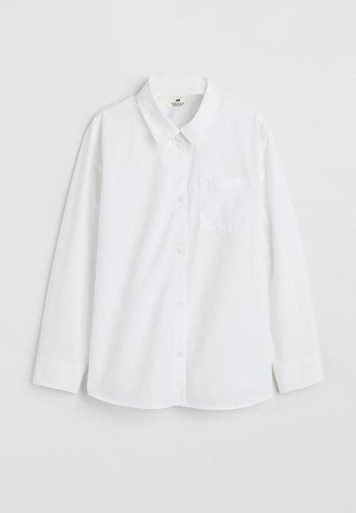 H&M - Cotton shirt - white